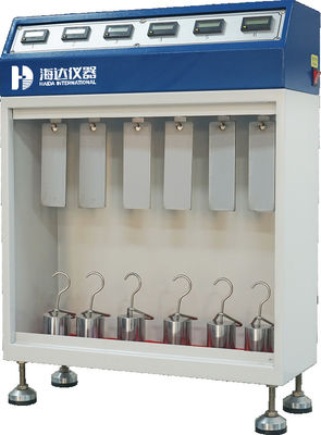 Electronic Plastic Testing Machine Room Temperature Tape Retentivity Tester 6 Groups