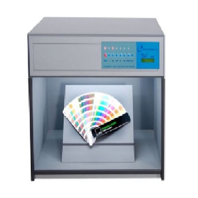 سعر جيد معدات اختبار المنسوجات الإلكترونية Color Matching Cabinet لاختبار تقييم الألوان CE الانترنت
